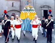 i Carabinieri e Santa Rosa